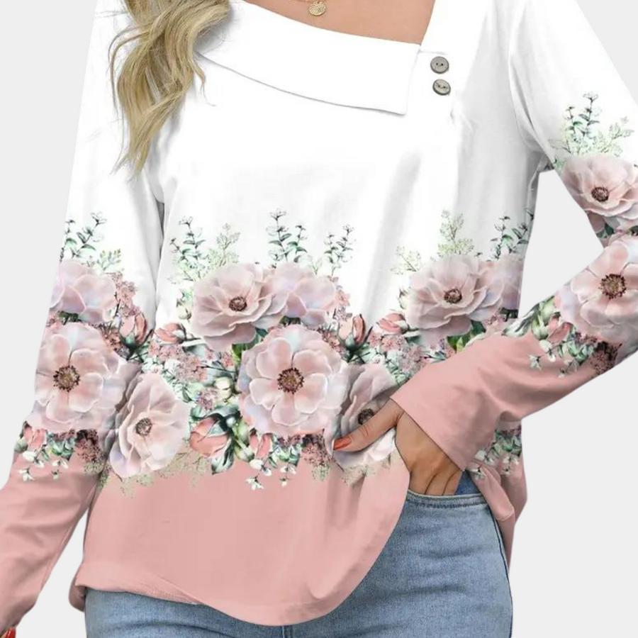 Women's Longsleeve Top | Embellished | Casual | Fall