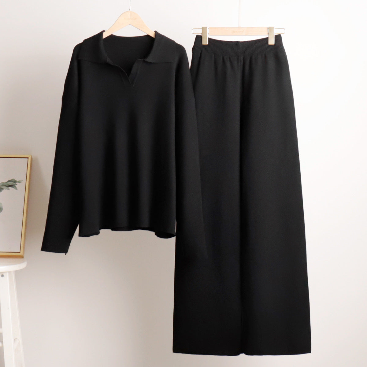 Women's Loungewear Set | Oversized Two-Piece Knit | Spring