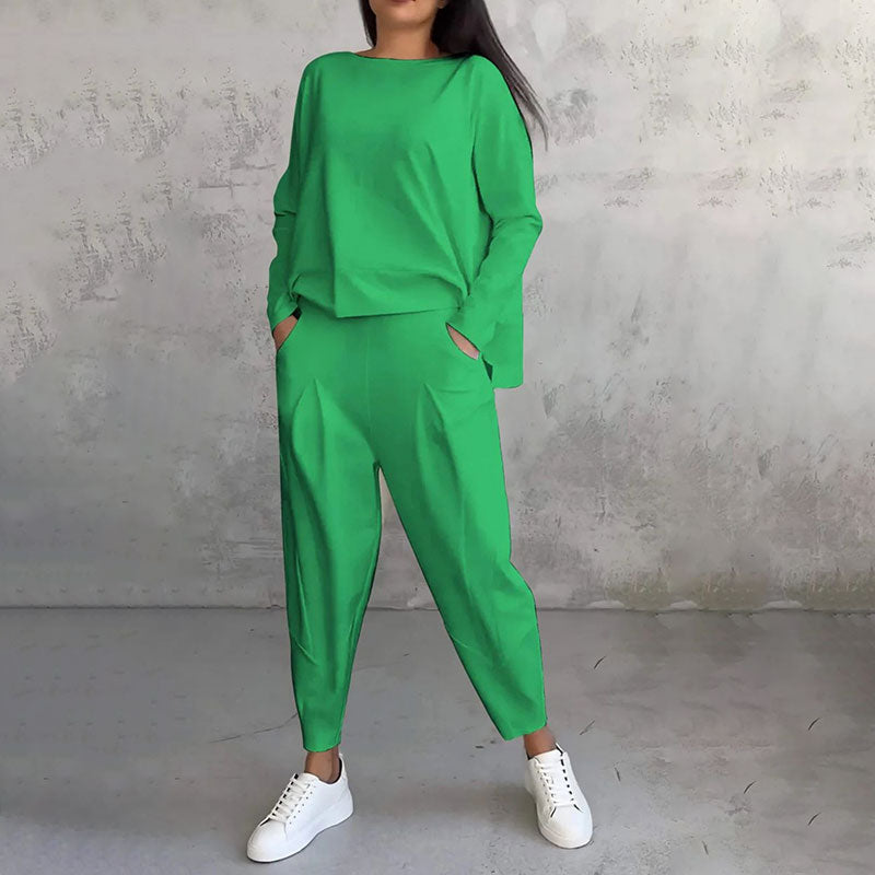 Women's Loungewear Set | Relaxed | Pull-On | Autumn