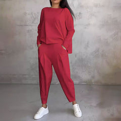 Women's Loungewear Set | Relaxed | Pull-On | Autumn