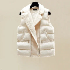 Women's Luxury Knit Winter Set | Turtleneck & Vest | Elegant - Vest