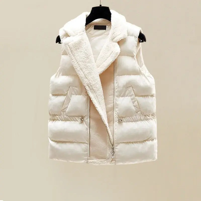 Women's Luxury Knit Winter Set | Turtleneck & Vest | Elegant - Vest