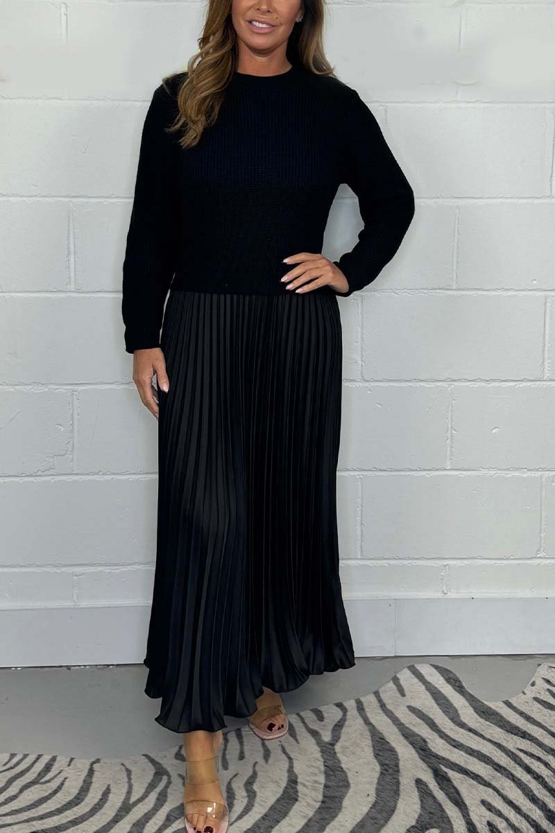 Women's Matching Set | Tailored | Two-Piece | Autumn - Black