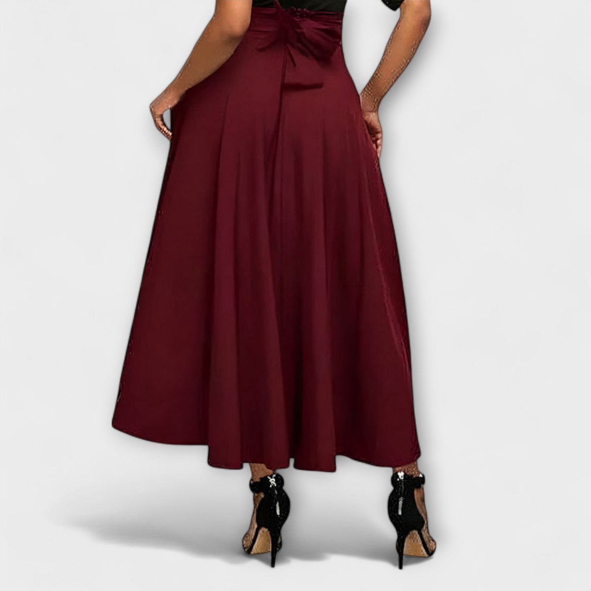 Women's Maxi Skirt - Elegant Floor-Length Design | Autumn