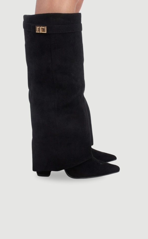 Women's Mid-Calf Boots | Suede Elegance | Autumn