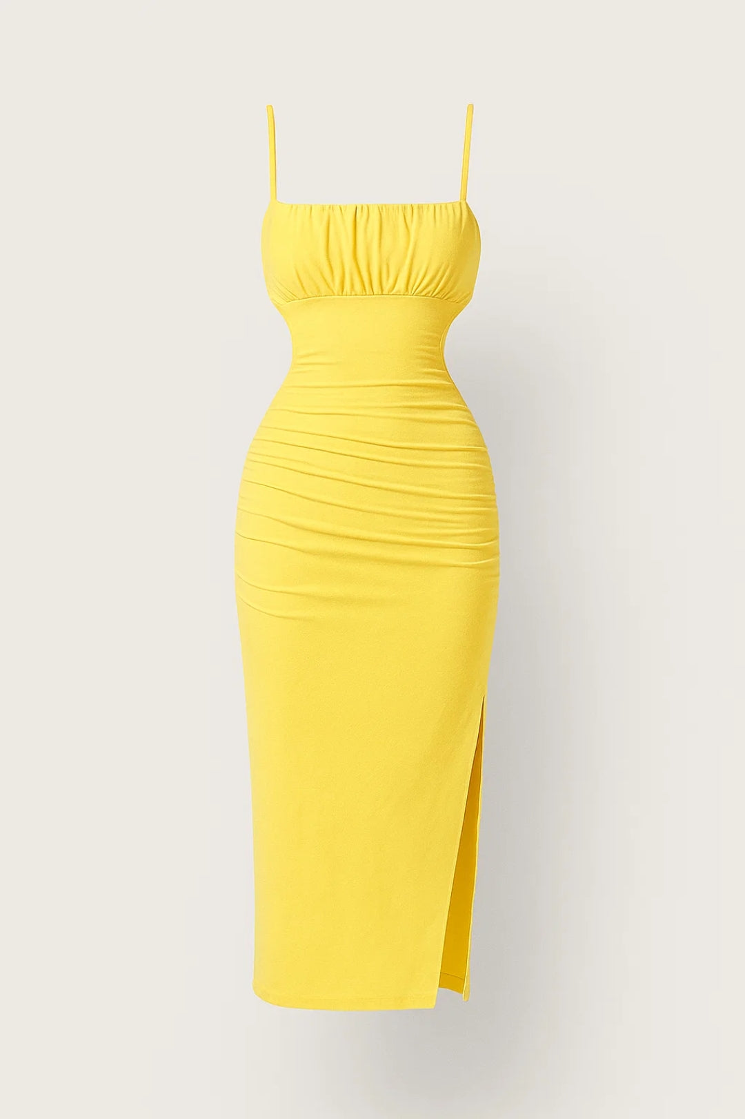 Women's Midi Dress | Slim Fit | Summer Ruched