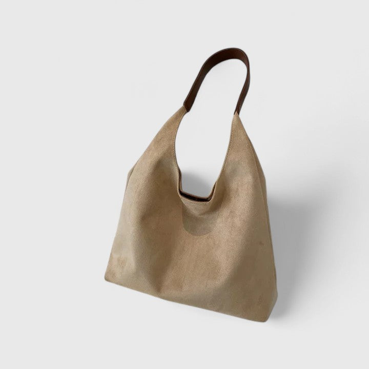 Women's Minimalist Shoulder Bag - Everyday Simplicity | Autumn - Beige