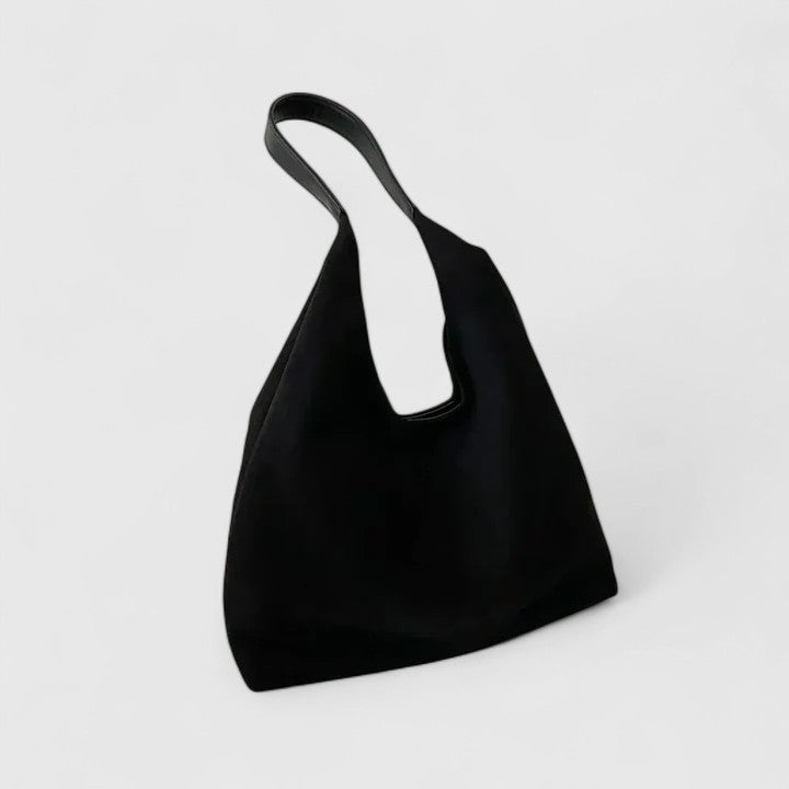 Women's Minimalist Shoulder Bag - Everyday Simplicity | Autumn - Black