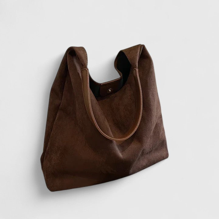 Women's Minimalist Shoulder Bag - Everyday Simplicity | Autumn - Coffee