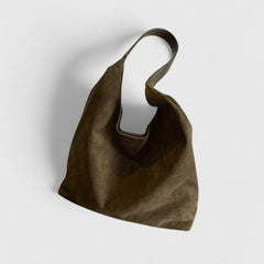 Women's Minimalist Shoulder Bag - Everyday Simplicity | Autumn - Green