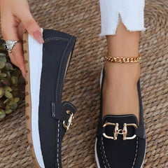 Women's Non-Slip Orthopedic Loafers - Classic Comfort | Spring