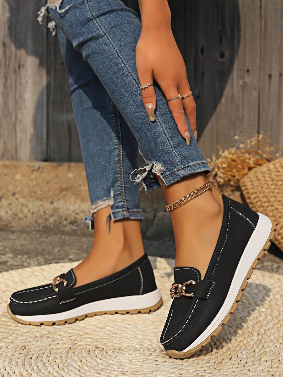 Women's Non-Slip Orthopedic Loafers - Classic Comfort | Spring
