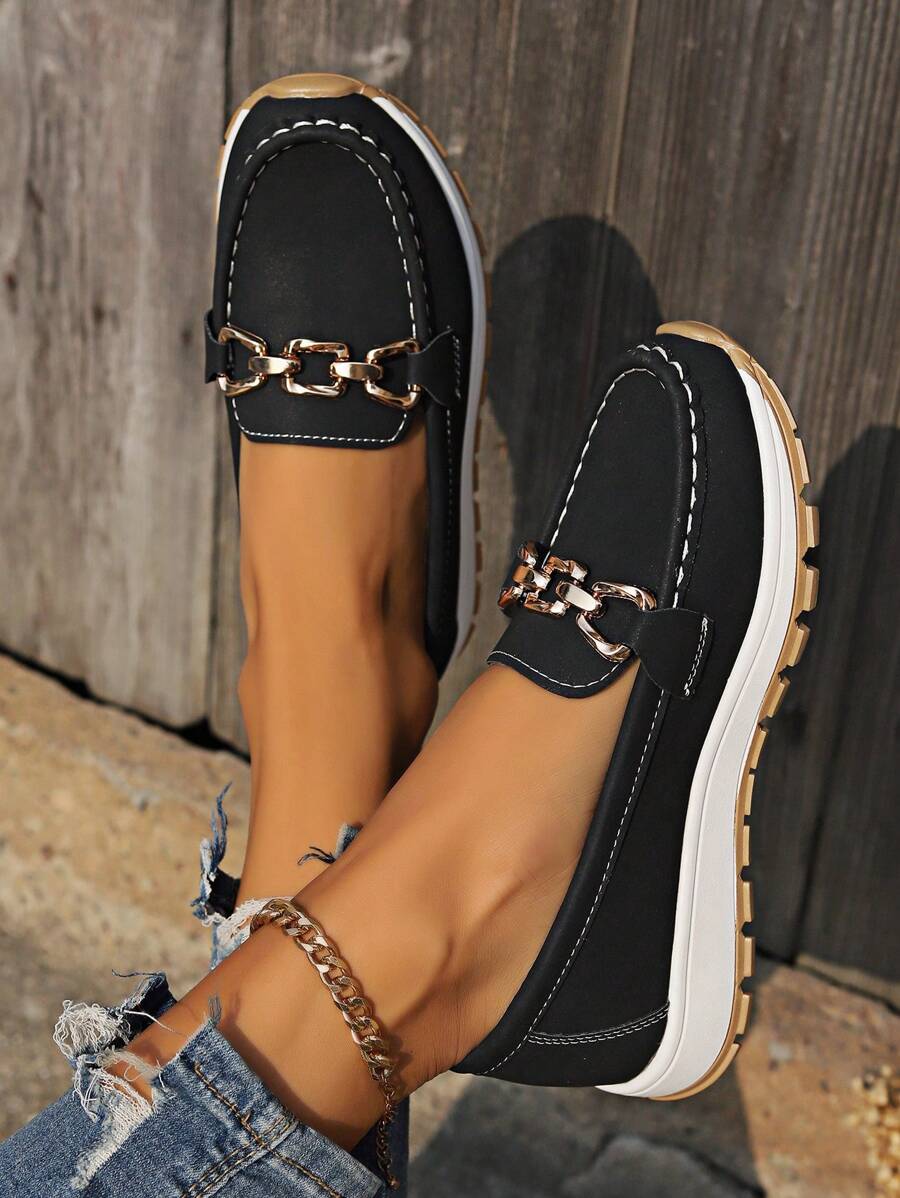 Women's Non-Slip Orthopedic Loafers - Classic Comfort | Spring