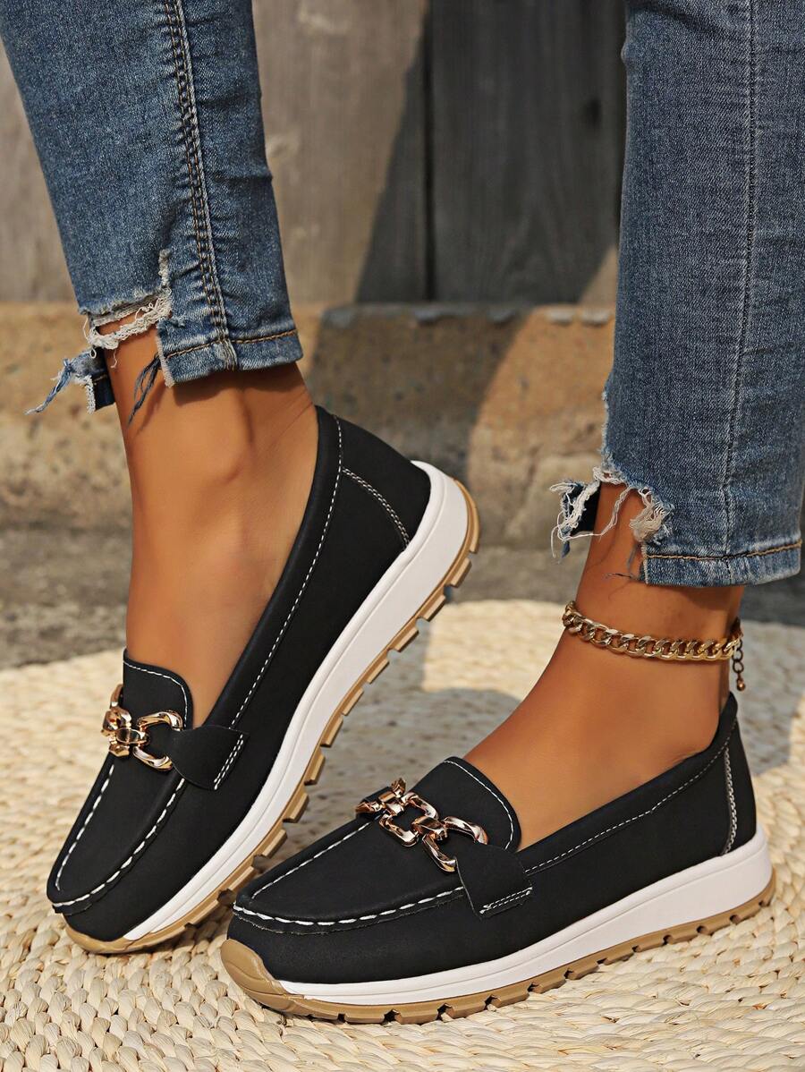 Women's Non-Slip Orthopedic Loafers - Classic Comfort | Spring