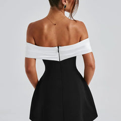 Women's Off-Shoulder Dress | Slim Fit | Short | Summer