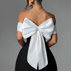 Women's Off-Shoulder Dress | Slim Fit | Short | Summer