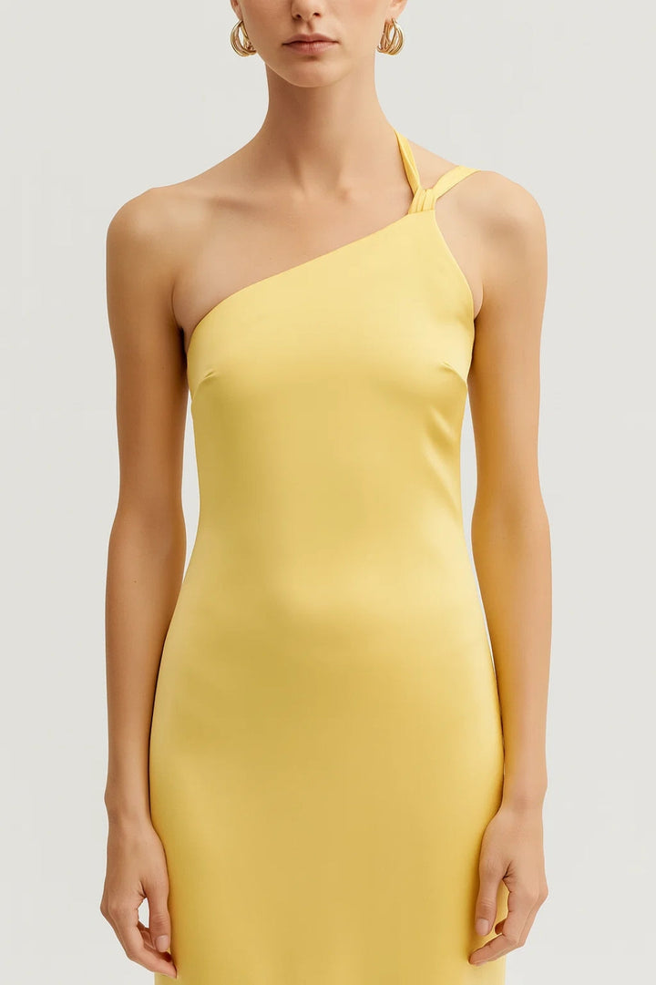 Women's One-Shoulder Dress | Asymmetrical | Maxi | Summer