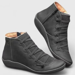 Women's Orthopedic Boots - Arch Support Comfort | Autumn - Black