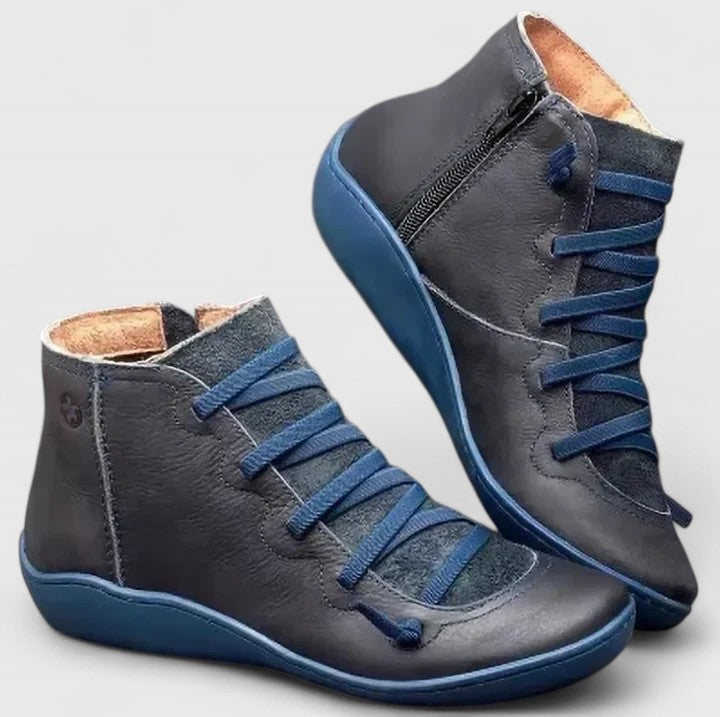 Women's Orthopedic Boots - Arch Support Comfort | Autumn - Blue