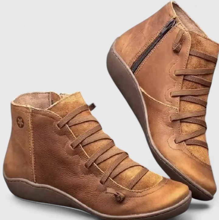 Women's Orthopedic Boots - Arch Support Comfort | Autumn - Brown