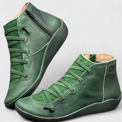 Women's Orthopedic Boots - Arch Support Comfort | Autumn - Green