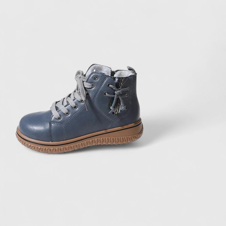 Women's Orthopedic Boots - Bohemian Knit Lace-Up | Autumn