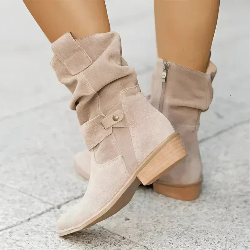 Women's Orthopedic Boots - Gel Support Comfort | Autumn - Beige