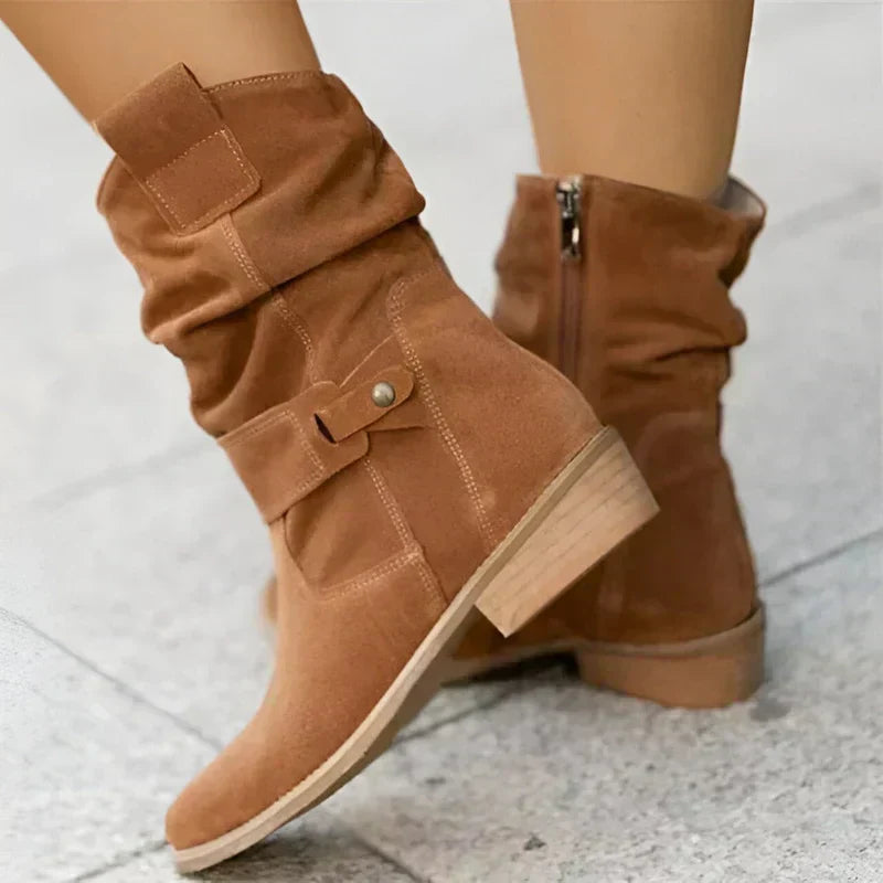 Women's Orthopedic Boots - Gel Support Comfort | Autumn - Brown