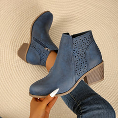 Women's Orthopedic Boots - Supportive Comfort Boot | Autumn - Blue