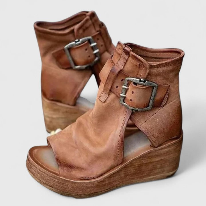 Women's Orthopedic Boots - Supportive Comfort Footwear | Autumn - Brown