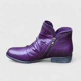Women's Orthopedic Boots with Gel Support - Comfort & Style | Autumn - Purple