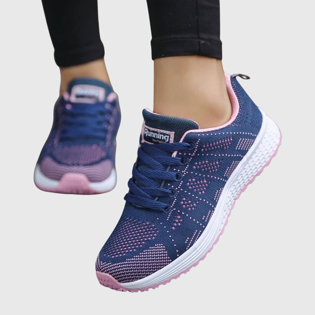Women's Orthopedic Cushioned Shoes - Arch Support Comfort | Spring - Blue/Purple