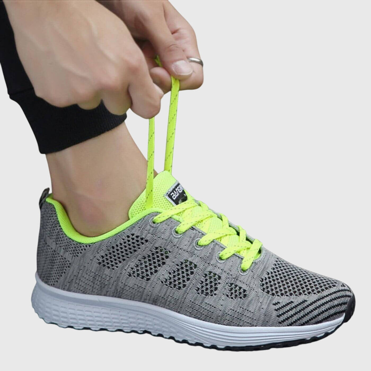 Women's Orthopedic Cushioned Shoes - Arch Support Comfort | Spring - Gray/Green