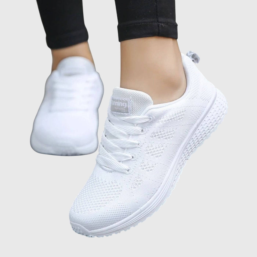 Women's Orthopedic Cushioned Shoes - Arch Support Comfort | Spring - White