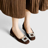 Women's Orthopedic Heels - Cushioned Support Pumps | Autumn - Brown