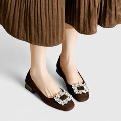 Women's Orthopedic Heels - Cushioned Support Pumps | Autumn - Brown