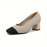 Women's Orthopedic Heels with Arch Support - Elegant Comfort | Spring - Black Apricot