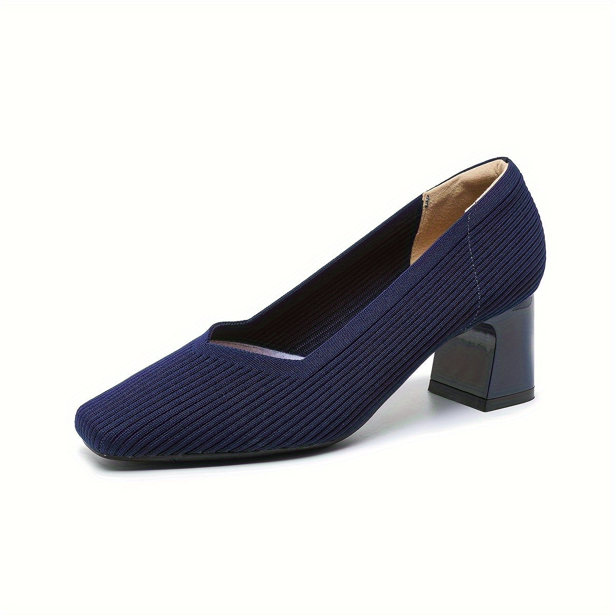 Women's Orthopedic Heels with Arch Support - Elegant Comfort | Spring - Blue