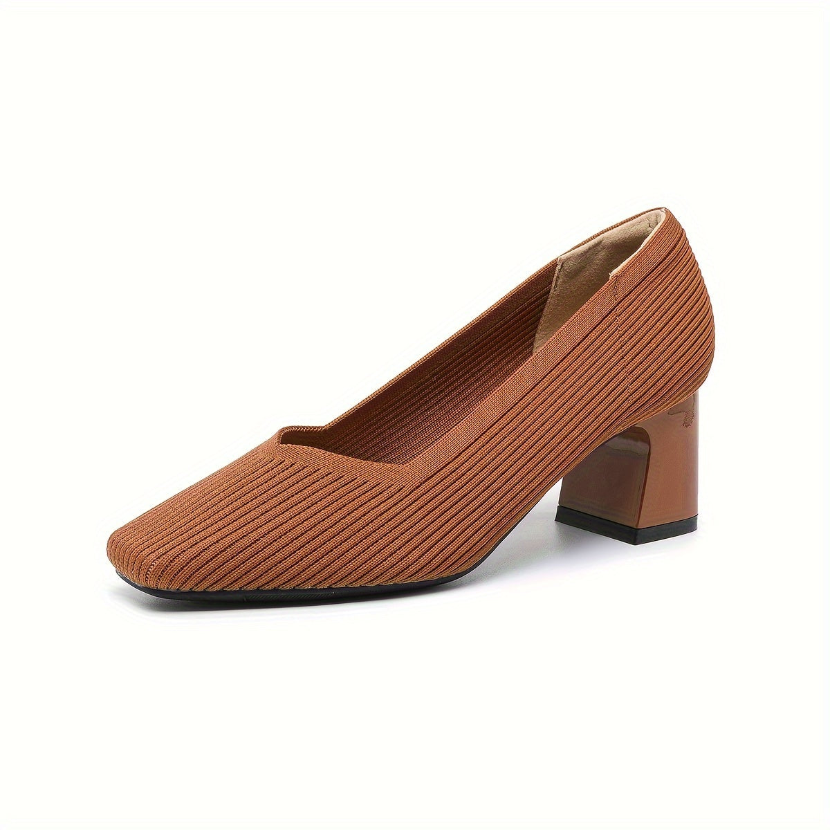Women's Orthopedic Heels with Arch Support - Elegant Comfort | Spring - Brown