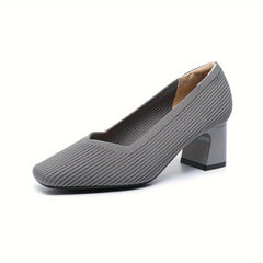 Women's Orthopedic Heels with Arch Support - Elegant Comfort | Spring - Grey