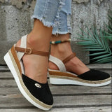 Women's Orthopedic High Heels - Cream, Black, Brown | Summer - Black