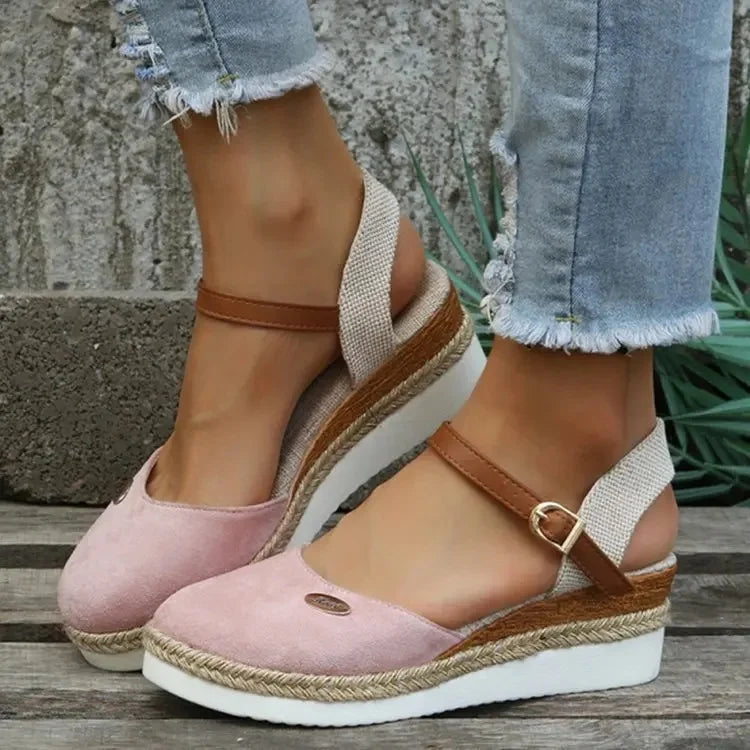 Women's Orthopedic High Heels - Cream, Black, Brown | Summer - Cream