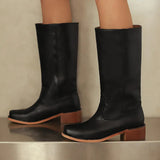 Women's Orthopedic Knee-High Boot - Classic Support | Autumn - Black