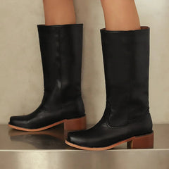 Women's Orthopedic Knee-High Boot - Classic Support | Autumn - Black