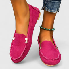 Women's Orthopedic Loafer - Slip-On Comfort Shoe | Spring - Pink