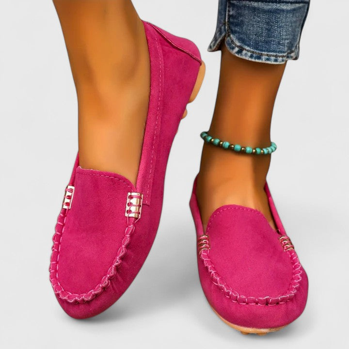 Women's Orthopedic Loafer - Slip-On Comfort Shoe | Spring - Pink
