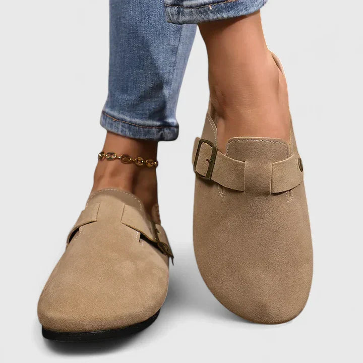 Women's Orthopedic Loafers - Comfort Slip-On Flats | Fall - Mocha