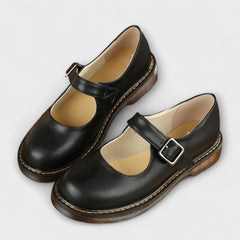 Women's Orthopedic Mary Jane Shoes - Classic Comfort | Spring - Black