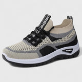 Women's Orthopedic Shoes - Breathable Mesh Lace-Up | Spring - Black