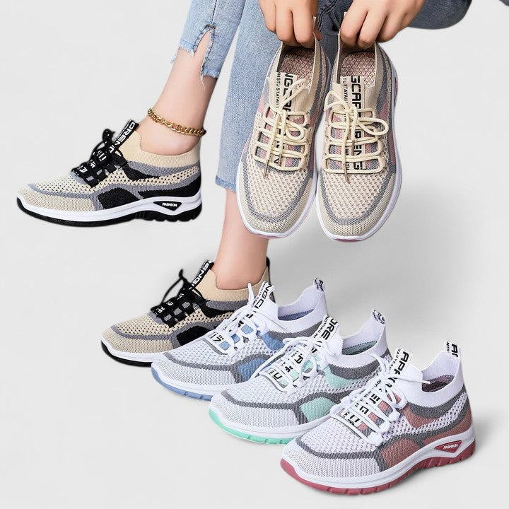 Women's Orthopedic Shoes - Breathable Mesh Lace-Up | Spring